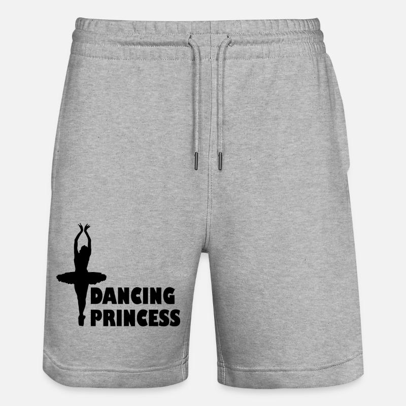 Danse Musique de danse - Short de jogging bio TRAINER Stanley/Stella unisexe - gris chiné
