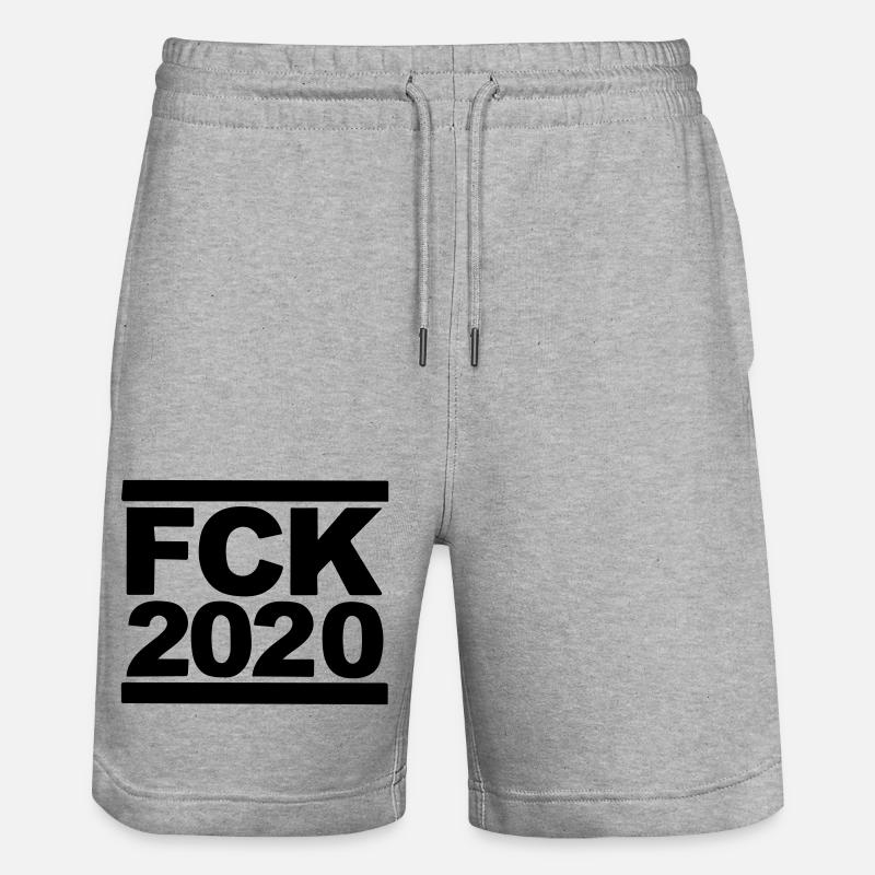 baise 2020 - Short de jogging bio TRAINER Stanley/Stella unisexe - gris chiné