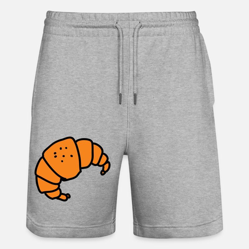 Horn - Stanley/Stella Trainer Unisex Organic Jogging Shorts - heather grey