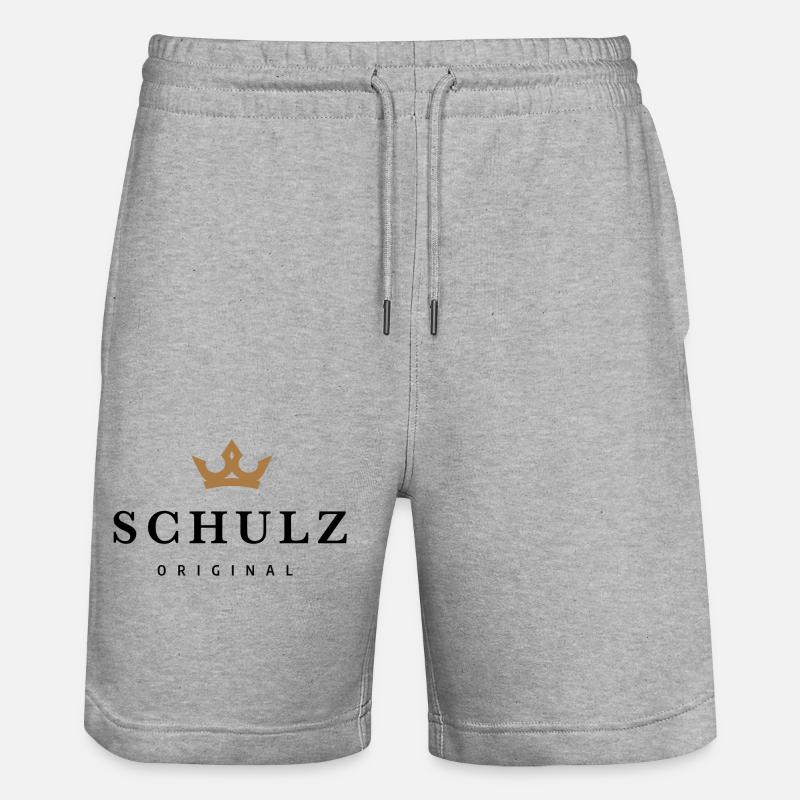 Schulz - Short de jogging bio TRAINER Stanley/Stella unisexe - gris chiné