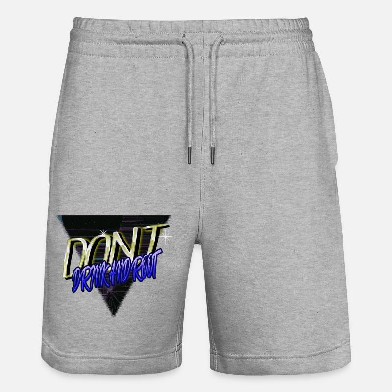 dayfathers day fullstack developer father - Stanley/Stella Unisex Bio Joggingshorts Trainer  - Grau meliert