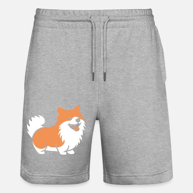 Spitz - Short de jogging bio TRAINER Stanley/Stella unisexe - gris chiné