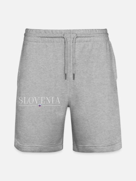 T-shirt de style slovène - Short de jogging bio TRAINER Stanley/Stella unisexe - gris chiné