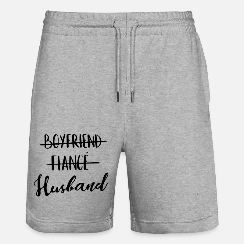 mari - Short de jogging bio TRAINER Stanley/Stella unisexe - gris chiné