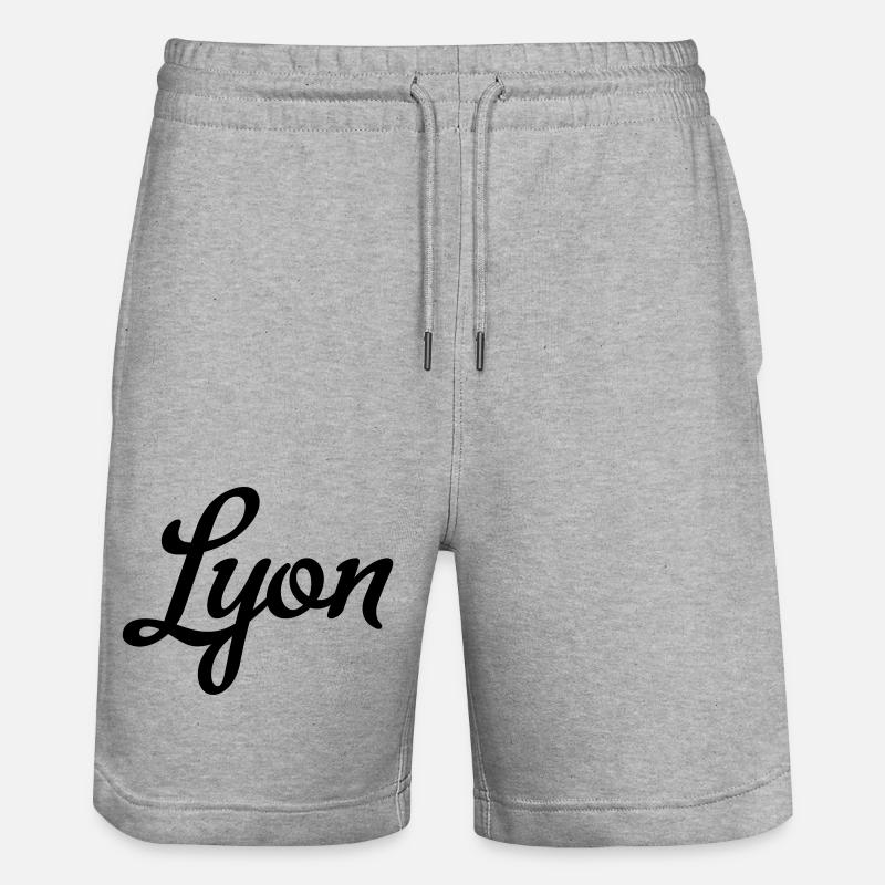 Lyon - Short de jogging bio TRAINER Stanley/Stella unisexe - gris chiné