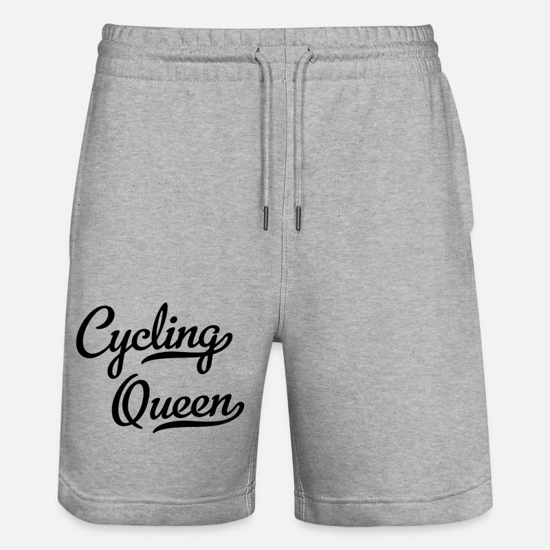 Reine du cyclisme - Short de jogging bio TRAINER Stanley/Stella unisexe - gris chiné