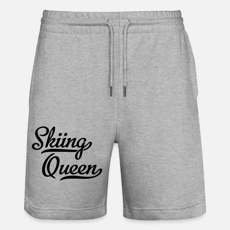 Ski - Short de jogging bio TRAINER Stanley/Stella unisexe - gris chiné