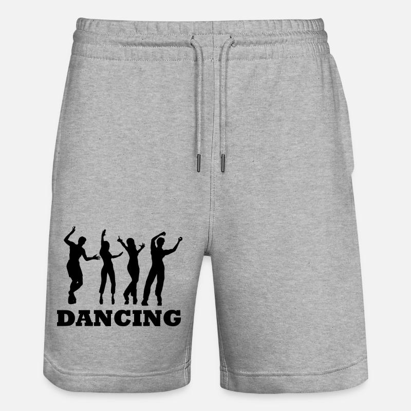 Danse Musique de danse - Short de jogging bio TRAINER Stanley/Stella unisexe - gris chiné