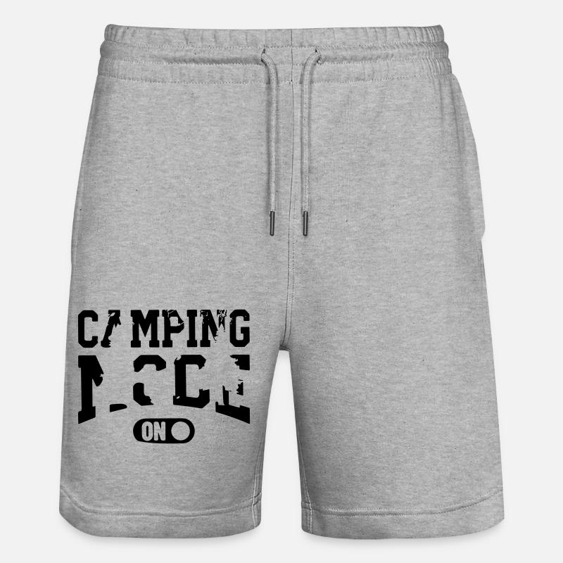 mode camping - Short de jogging bio TRAINER Stanley/Stella unisexe - gris chiné
