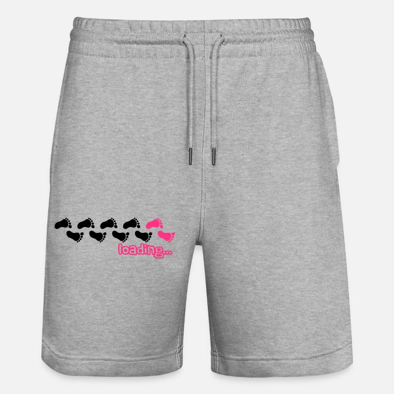 Loading Baby Girl Design - Short de jogging bio TRAINER Stanley/Stella unisexe - gris chiné