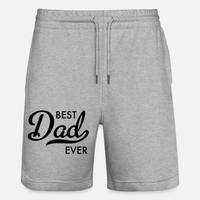 dad - Short de jogging bio TRAINER Stanley/Stella unisexe - gris chiné