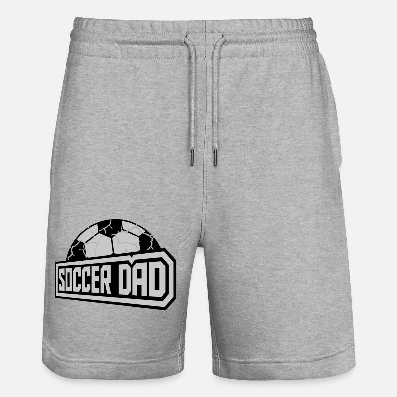 Champion Soccer Dad Logo - Short de jogging bio TRAINER Stanley/Stella unisexe - gris chiné