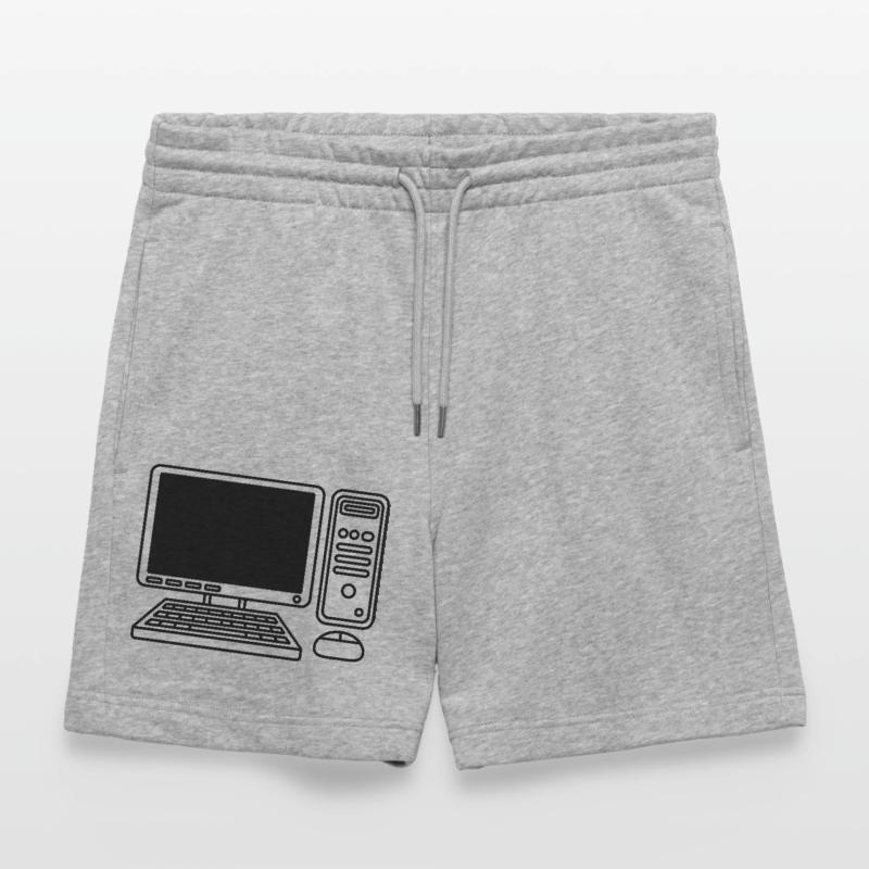 Screen Keyboard Mouse Computer Stanley/Stella Trainer Unisex Organic Jogging Shorts