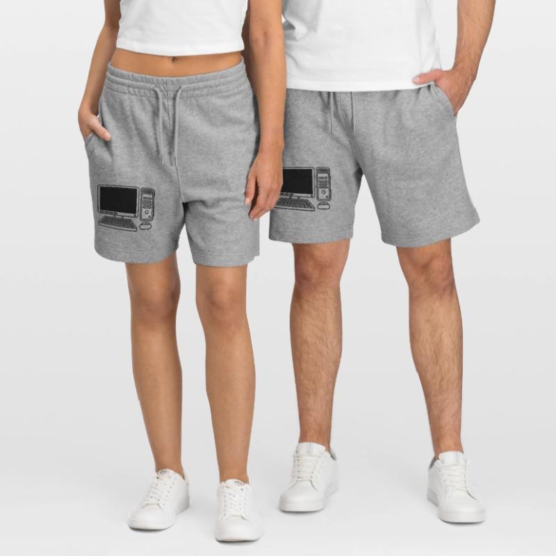 Screen Keyboard Mouse Computer Stanley/Stella Trainer Unisex Organic Jogging Shorts