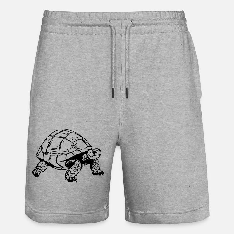 Tortue - Short de jogging bio TRAINER Stanley/Stella unisexe - gris chiné