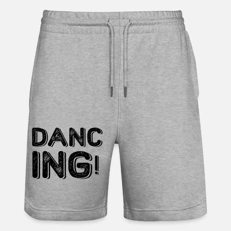 Danse Musique de danse - Short de jogging bio TRAINER Stanley/Stella unisexe - gris chiné