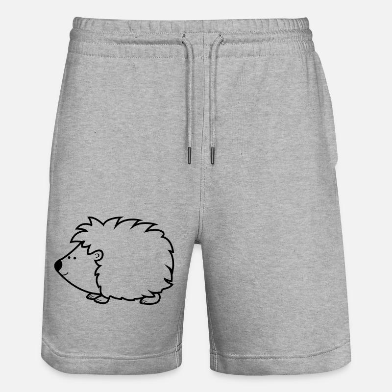 hérisson - Short de jogging bio TRAINER Stanley/Stella unisexe - gris chiné