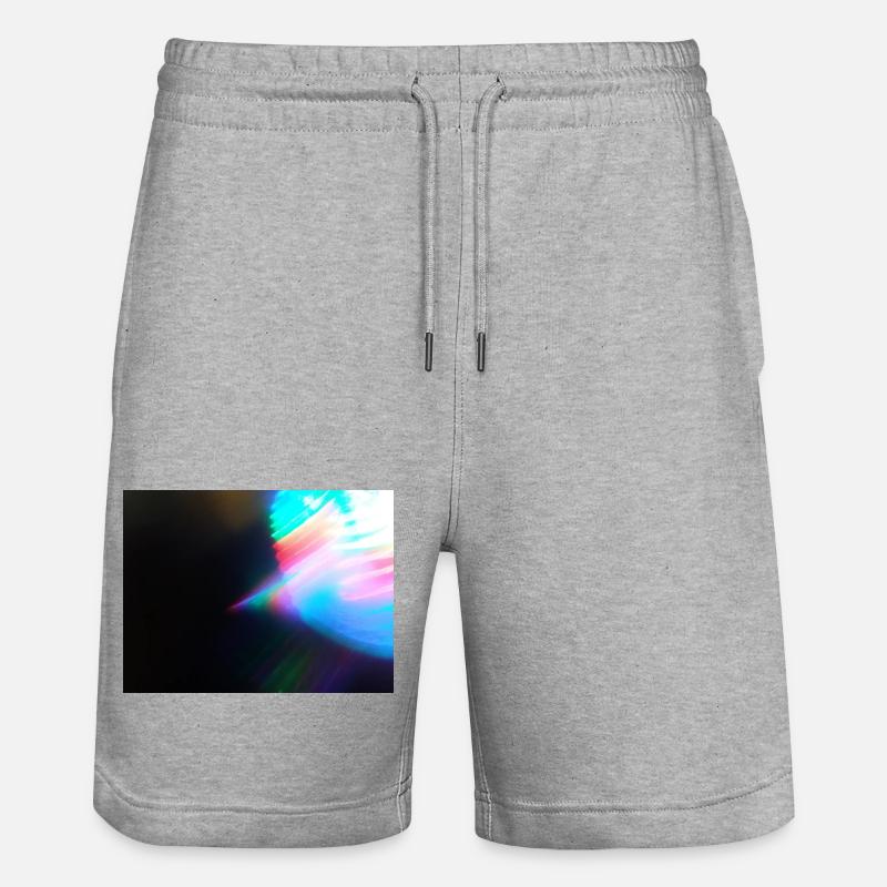 Roues au néon - Short de jogging bio TRAINER Stanley/Stella unisexe - gris chiné