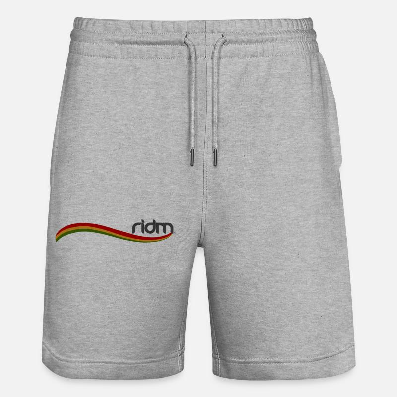 Drapeau RIDM - Short de jogging bio TRAINER Stanley/Stella unisexe - gris chiné
