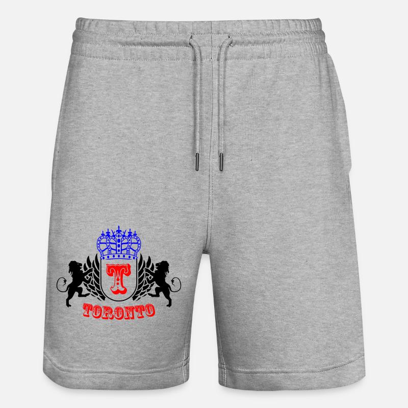 Toronto2 - Short de jogging bio TRAINER Stanley/Stella unisexe - gris chiné