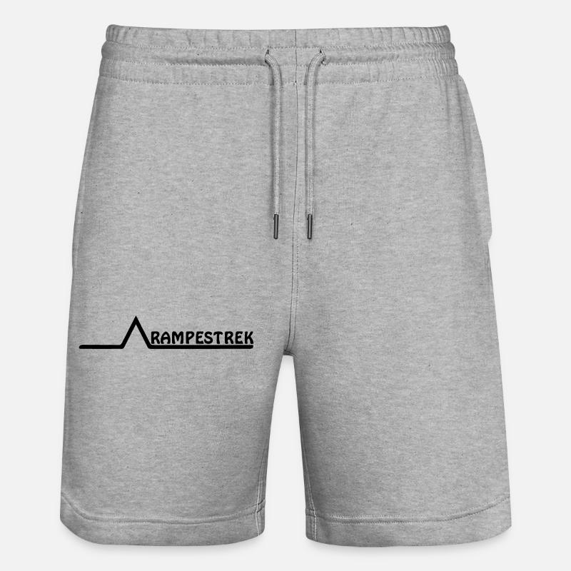 Ligne de rampe - Short de jogging bio TRAINER Stanley/Stella unisexe - gris chiné