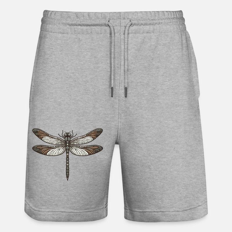 Libellule - Short de jogging bio TRAINER Stanley/Stella unisexe - gris chiné