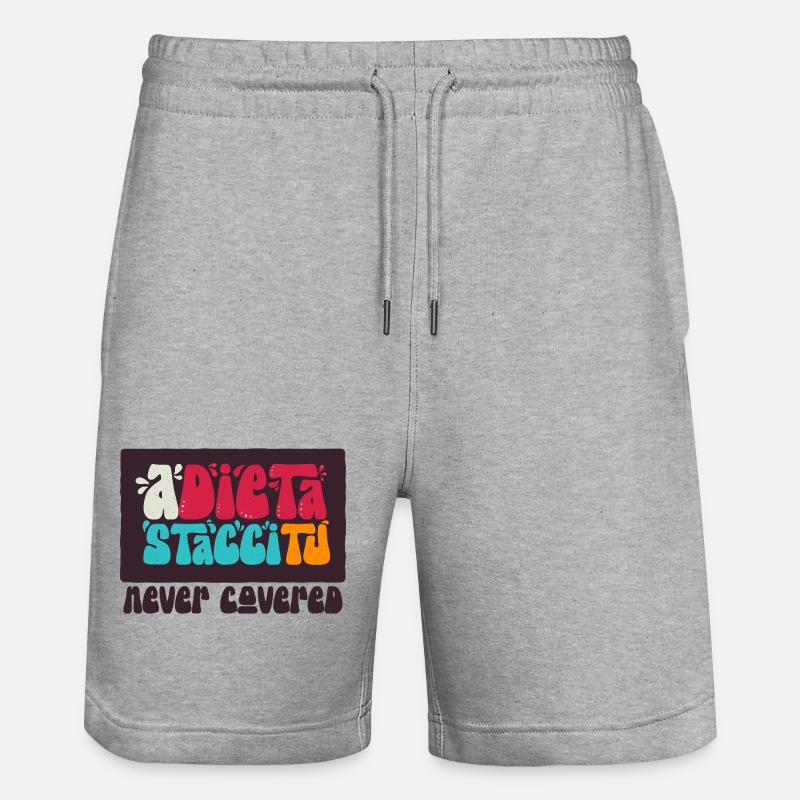 Le régime Stacci Tu - Short de jogging bio TRAINER Stanley/Stella unisexe - gris chiné