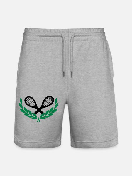Tennis - Stanley/Stella Unisex Bio Joggingshorts Trainer - Grau meliert