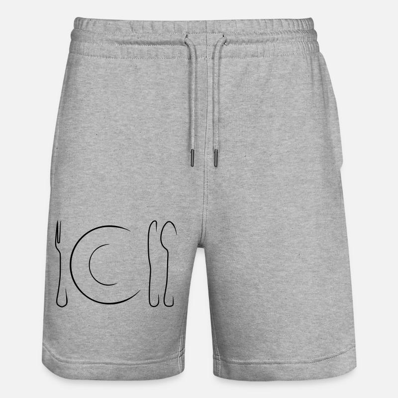 manger - Short de jogging bio TRAINER Stanley/Stella unisexe - gris chiné