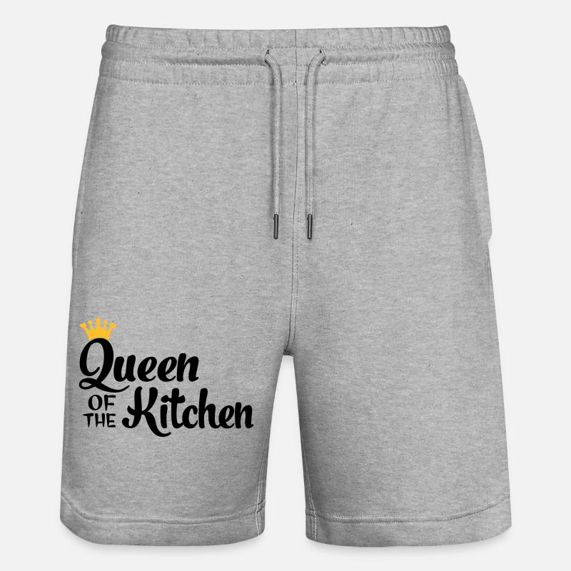 Cuire - Short de jogging bio TRAINER Stanley/Stella unisexe - gris chiné