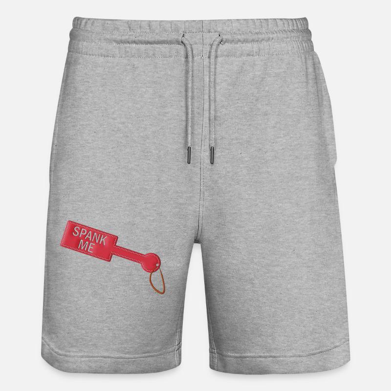 Spank Me Paddle - Short de jogging bio TRAINER Stanley/Stella unisexe - gris chiné