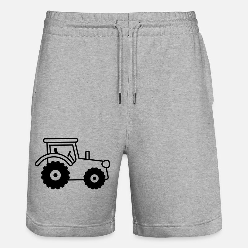 tractor - Short de jogging bio TRAINER Stanley/Stella unisexe - gris chiné
