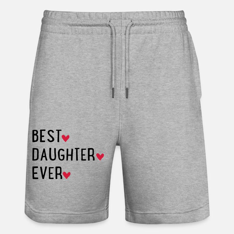 Fille - Short de jogging bio TRAINER Stanley/Stella unisexe - gris chiné