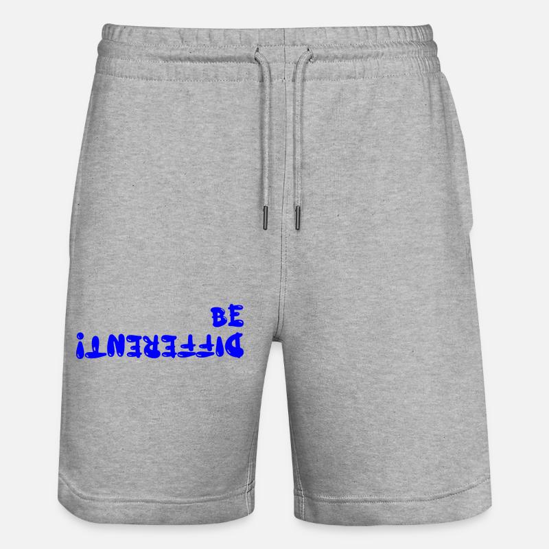 être différent - Short de jogging bio TRAINER Stanley/Stella unisexe - gris chiné