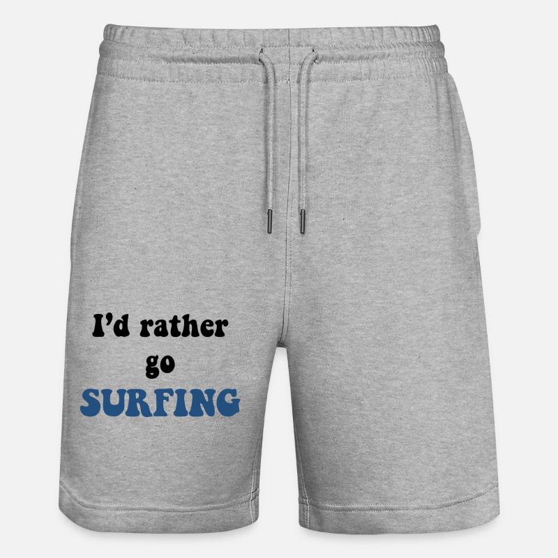 SURF - Short de jogging bio TRAINER Stanley/Stella unisexe - gris chiné