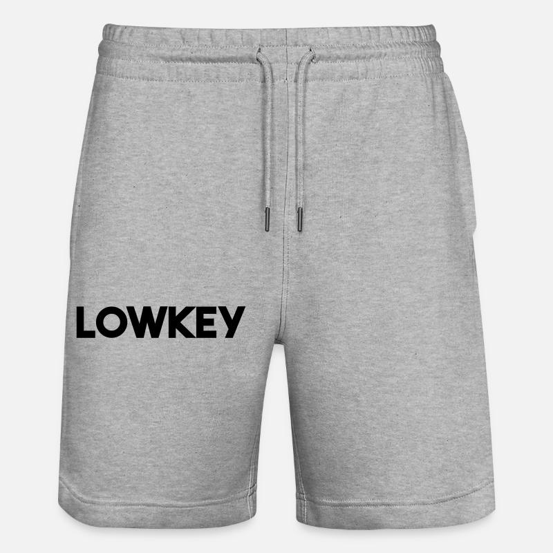 DISCRET - Short de jogging bio TRAINER Stanley/Stella unisexe - gris chiné