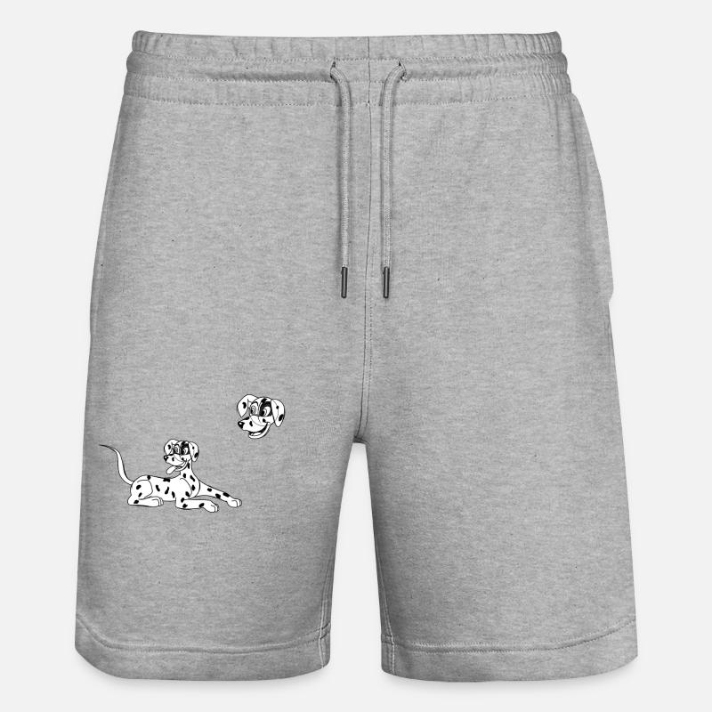 dalmatien - Short de jogging bio TRAINER Stanley/Stella unisexe - gris chiné