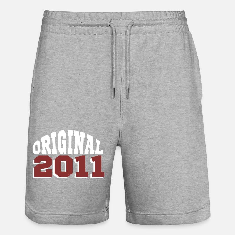 Original 2011 - Short de jogging bio TRAINER Stanley/Stella unisexe - gris chiné