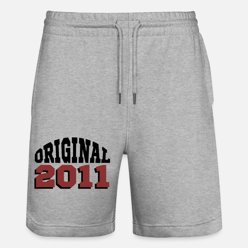 Original 2011 - Short de jogging bio TRAINER Stanley/Stella unisexe - gris chiné