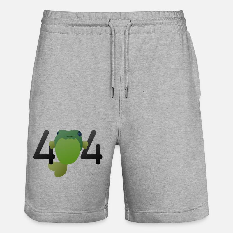 404 - Short de jogging bio TRAINER Stanley/Stella unisexe - gris chiné