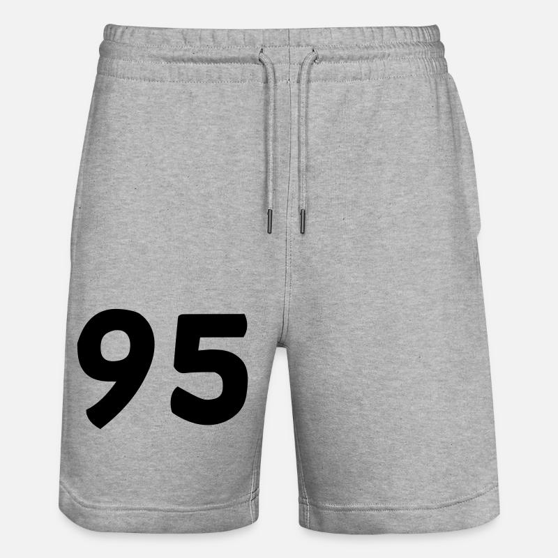 95 - Short de jogging bio TRAINER Stanley/Stella unisexe - gris chiné