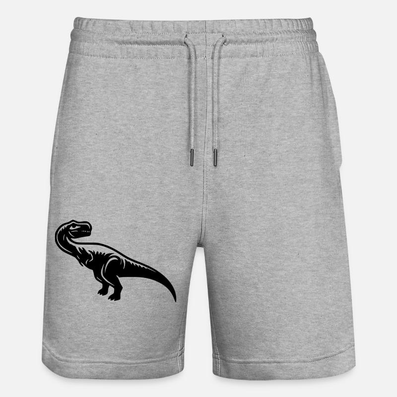 Trex - Short de jogging bio TRAINER Stanley/Stella unisexe - gris chiné