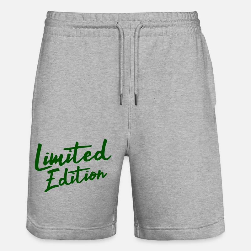 Édition limitée - Short de jogging bio TRAINER Stanley/Stella unisexe - gris chiné
