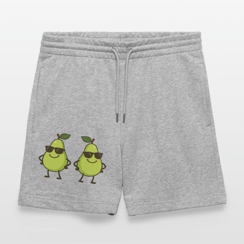birne comic cool 2 Stanley/Stella Unisex Bio Joggingshorts Trainer 