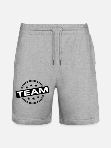 Équipe - Short de jogging bio TRAINER Stanley/Stella unisexe - gris chiné