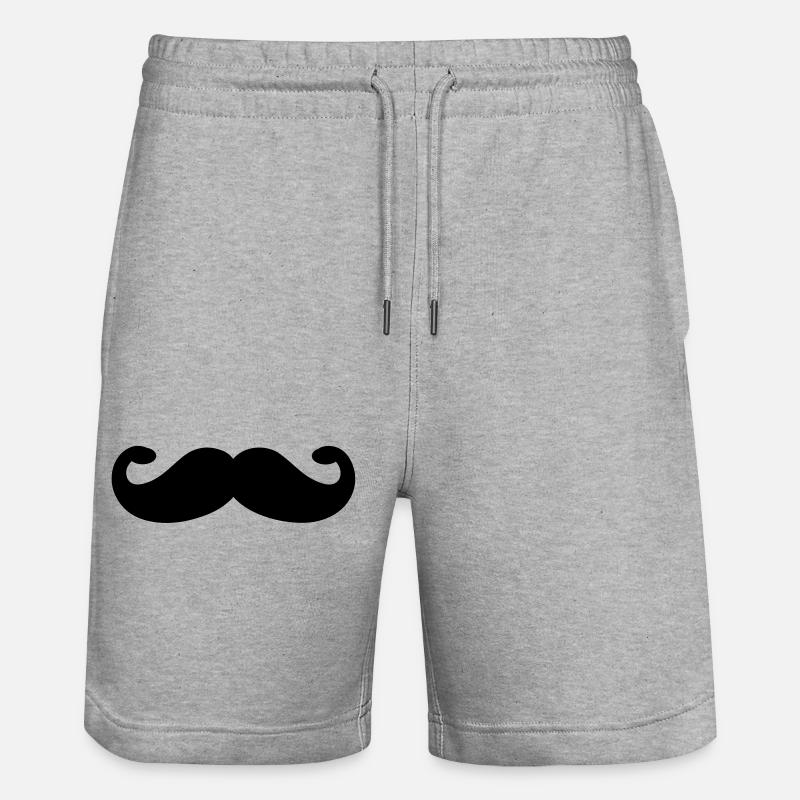mustache - Short de jogging bio TRAINER Stanley/Stella unisexe - gris chiné