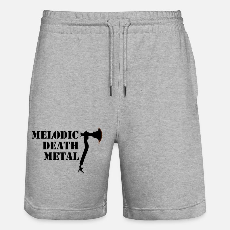 Melodic Death Metal - Short de jogging bio TRAINER Stanley/Stella unisexe - gris chiné