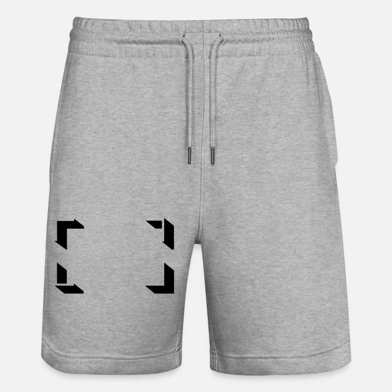 Frame - Short de jogging bio TRAINER Stanley/Stella unisexe - gris chiné