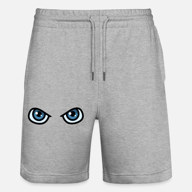 yeux - Short de jogging bio TRAINER Stanley/Stella unisexe - gris chiné