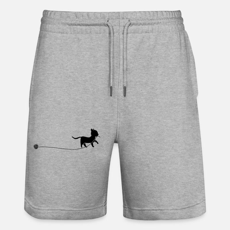Chatons - Short de jogging bio TRAINER Stanley/Stella unisexe - gris chiné